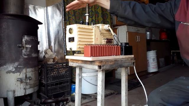 Вакуумний насос 3НВР-1Д з забитим каналом