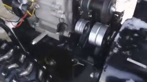 Натяжение ремня снегоуборщика Хутер 4100.mp4