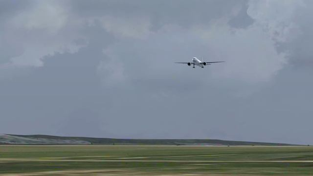 FSX [As real as it gets] AFR443 GIG-CDG Boeing 777-328ER Arrival смотреть онлайн