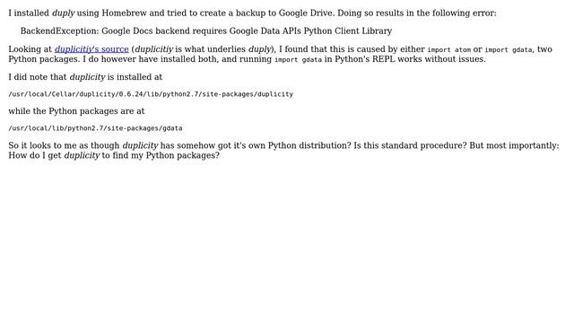 Homebrew App Not Using Python Package смотреть онлайн