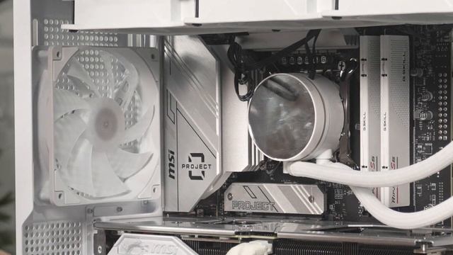 Cleanest WHITE MSI Gaming PC w/ 4070 Super! смотреть онлайн
