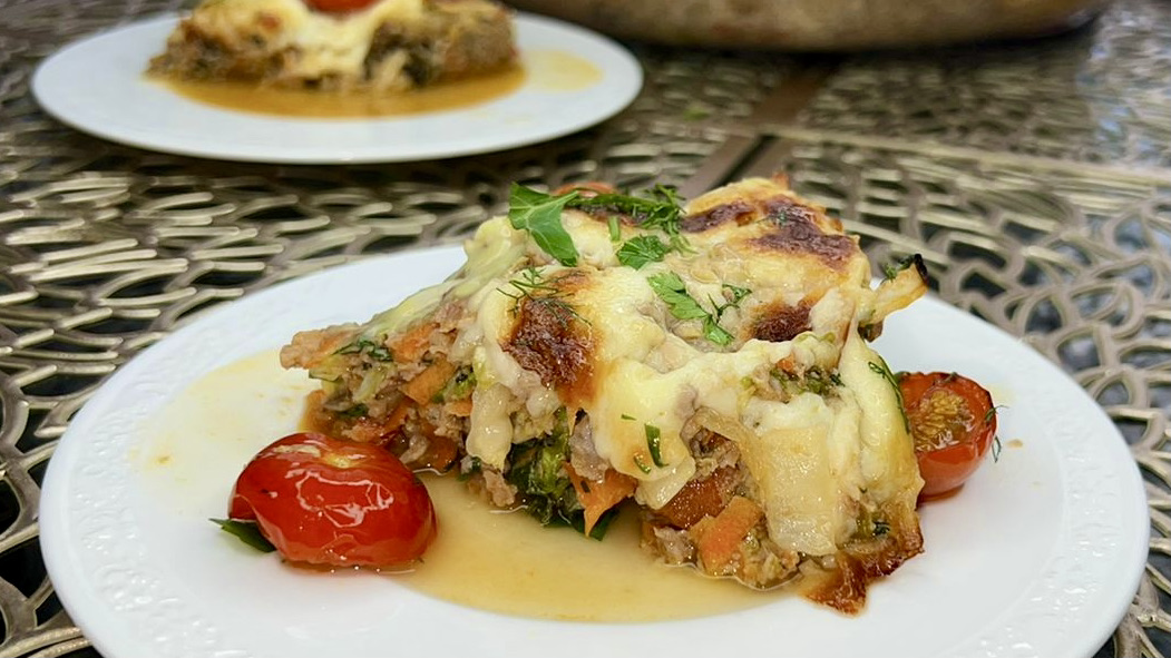 Ленивый копченый голубец в духовке . смотреть онлайн