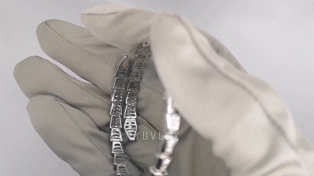 Золотой браслет Bvlgari Serpenti с бриллиантами | YUVLUX смотреть онлайн