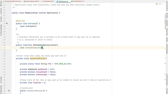 AdMob Ads | 07 App Open Ads | Android Studio | Java смотреть онлайн