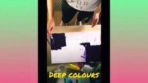 Абстракция Акрилом - Мастер класс для НАЧИНАЮЩИХ - абстрактная живопись акрилом - КАРТИНА ЗА 2 ЧАСА