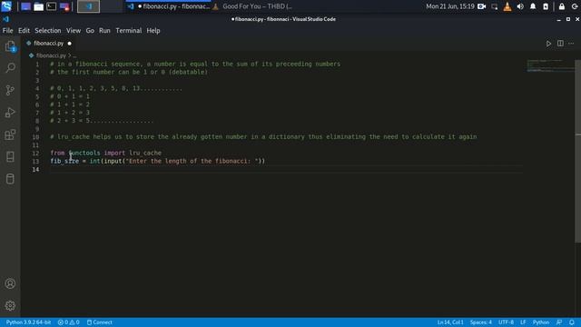 Fibonacci Sequence implemented In Python With Code. Fibonacci Series. смотреть онлайн