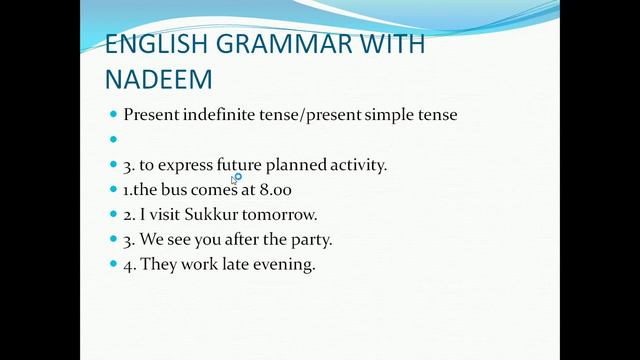 present simple tense/present indefinite tense смотреть онлайн