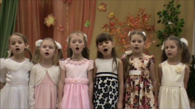 "Осень" , музыка Ц. Кюи, слова А. Плещеева. смотреть онлайн