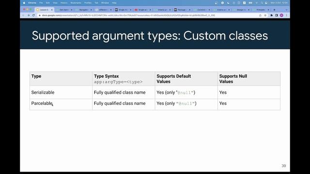 Lecture 5 Part 4, Safe Args смотреть онлайн