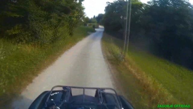 THE BEAUTIES OF NORTHWESTERN CROATIA #1 / Yamaha grizzly 550/ смотреть онлайн