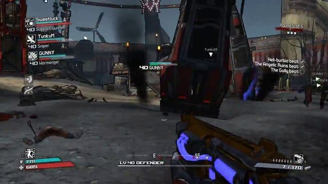 Borderlands | Mad Moxxi's Underdome Riot | Finale | Part 9 | w/ Tunkum, Gangsta, Sweet & GUNNY смотреть онлайн