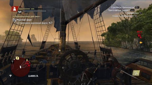 Assassin's Creed IV: Black Flag #47 - (Последний Форт - Он Сложный Самый!!!) смотреть онлайн