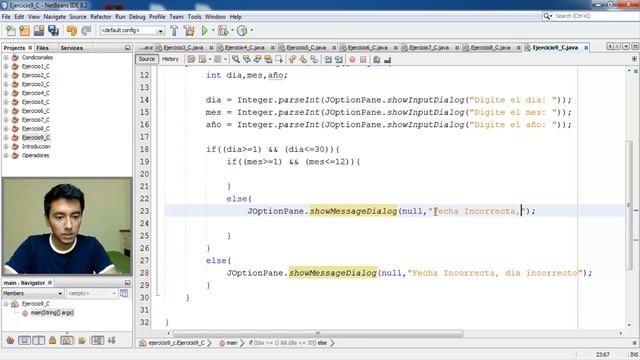 24. Programación en Java || Condicionales || Ejercicio - Determinar si una fecha es correcta смотреть онлайн