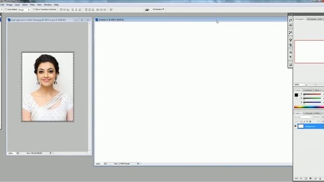 How To Create Passport Size Photos In Photoshop In Kannada | ಕನ್ನಡ ಫೋಟೋಶಾಪ್ | Photoshop CS3 Actions