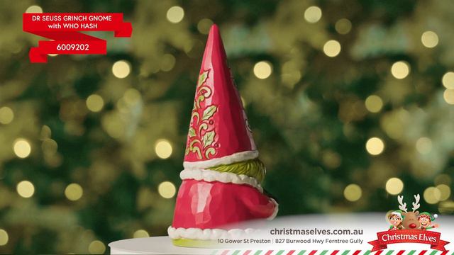DR SEUSS GRINCH GNOME with WHO HASH 6009202 смотреть онлайн