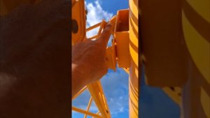 Автокран XCMG XCT-30. Установка гуська инструкция