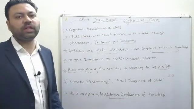 Child Psychology (Topic - Jean Piaget (Part-1)) смотреть онлайн