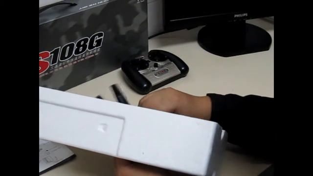 Syma s108g helicopter unboxing and test flight (HD) смотреть онлайн