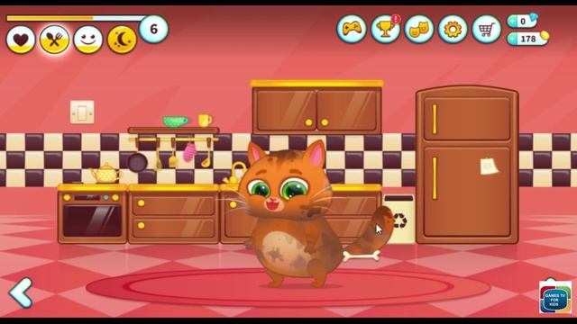 Bubbu My Pet Shower Game For Children | Learn How To Train Bubbu My Pet Game For Kids смотреть онлайн