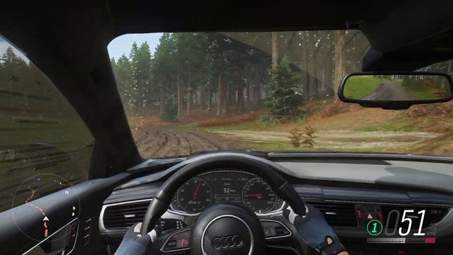 Forza Horizon 4 - AUDI RS 7 SPORTBACK 2013 (Steering wheel | Руль) | Gameplay (PC) смотреть онлайн