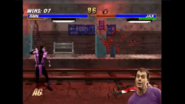 Mortal Kombat Trilogy Прохождение за Rain'a (PS One) смотреть онлайн