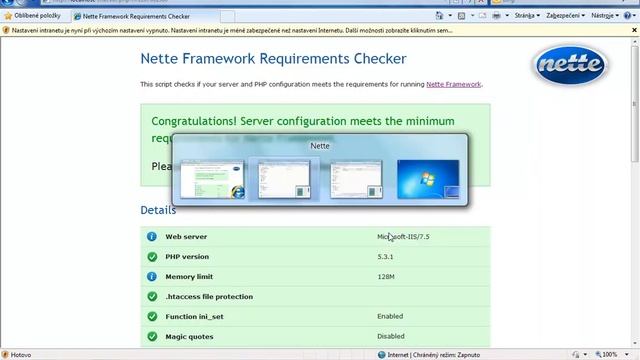 Zprovoznění Nette+UrlRewrite (IIS7.5+PHP5.3) смотреть онлайн