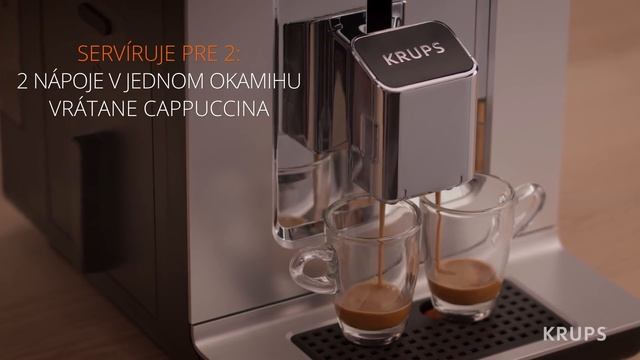 (SK) Plnoautomatický kávovar Krups Evidence EA891C10 - moderný dizajn смотреть онлайн
