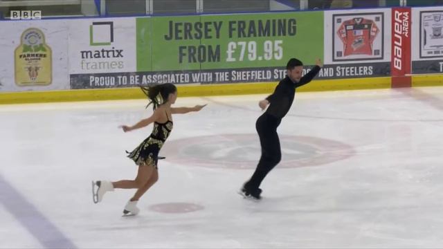 Lilah Fear / Lewis Gibson Vogue Free Dance at the British Nationals (2019) смотреть онлайн