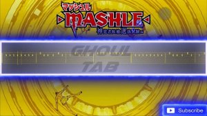 MASHLE Opening 2 - Bling-Bang-Bang-Born (Guitar Tab 譜 Tutorial)