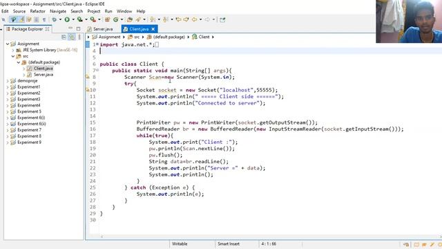 Create two way chat Application using TCP SOCKET Programming смотреть онлайн