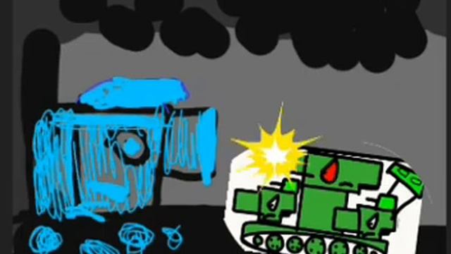 Мультики про танки #2 #2 Лидяной Vs кв 6