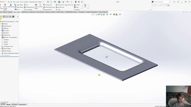 Использование стандартных элементов Design Library в SolidWorks и создание своих смотреть онлайн