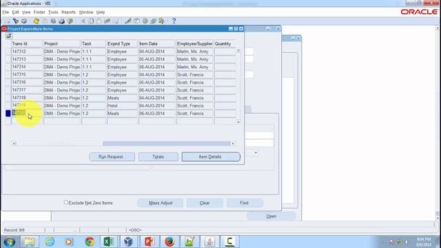 View Expenses Data in Oracle Projects (on Oracle EBS R12.2.3) смотреть онлайн