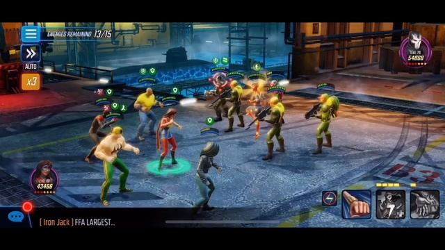 How to Three Star Heroes Chapter 7-3 - Black Widow Node - Marvel Strike Force - Free to Play смотреть онлайн