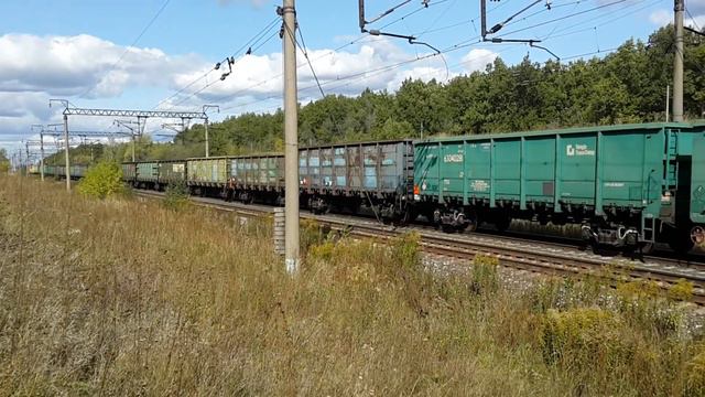 ВЛ80С-1707Б/1754 на перегоне Рыбное-блокпост 204 км. смотреть онлайн