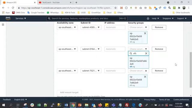 How To Mount EFS To Multiple EC2 Instances
