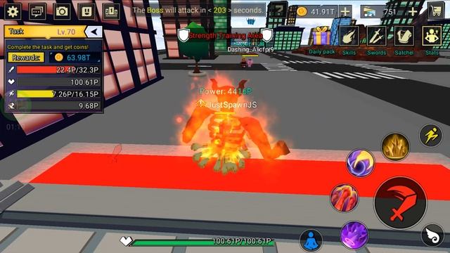 Blockman Go Anime Fighting Simulator (Gameplay Walkthrough Part 55) смотреть онлайн