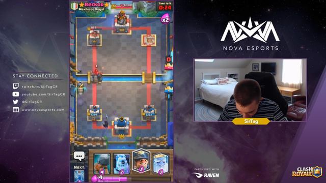 THE EASIEST 12 WIN DECK!! Royal Ghost Bridgespam — Clash Royale смотреть онлайн