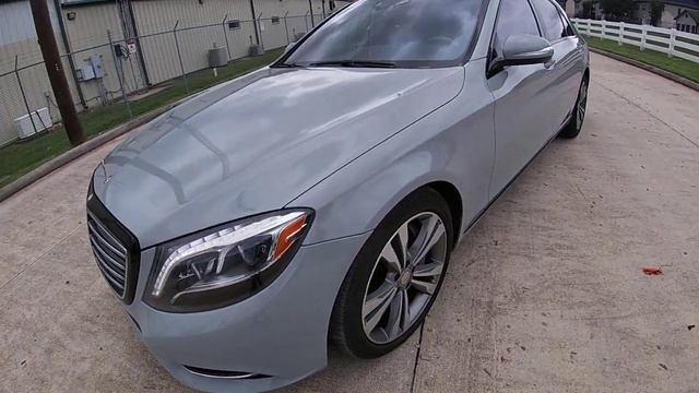 2014 S 550 wrapped in Telegrey by Oracal. смотреть онлайн