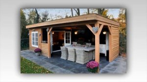 Летняя кухня, варианты построек