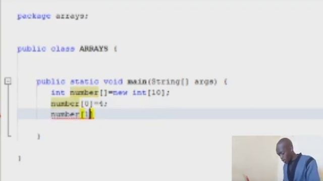 Introduction to arrays declaration and initialization of arrays - JAVA PROGRAMMING смотреть онлайн