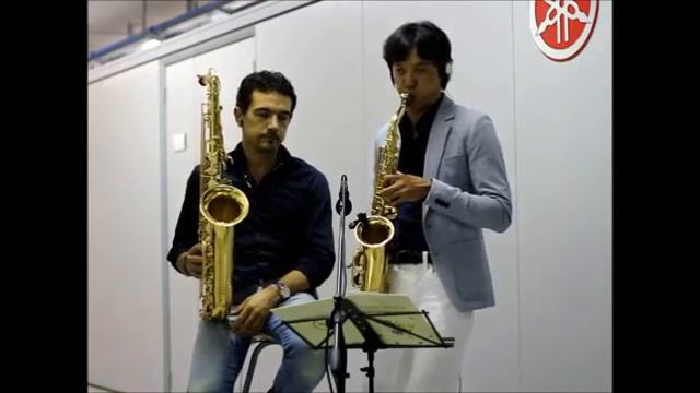 Besame Mucho Tenor and Alto sax смотреть онлайн