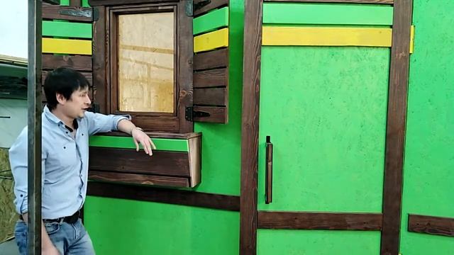 Мини дом в стиле кантри. Хозблок. Мастерская.Mini house in the country style. Hozblok. Workshop. смотреть онлайн