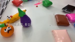 Легкий мягкий воздушный пластилин. ЧТО ЭТО? Лепим фигурки и распаковка