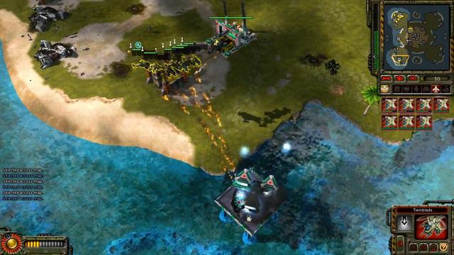 Red Alert 3 Uprising Commander's Challenge - Battle Royale (Unlocking Naginata Cruiser) смотреть онлайн