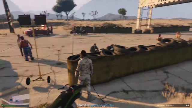 GTA 5 - Casino Heist Car Prep NPCs are Trolls смотреть онлайн