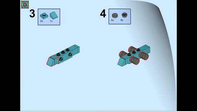 Мини танк EBR 105 из Лего