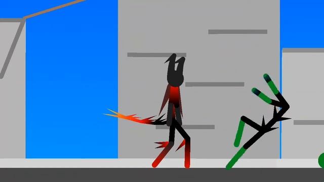 Gore Effect 2 (Blood Not Tweened) - A Stick Nodes Effect Production | By Dan смотреть онлайн