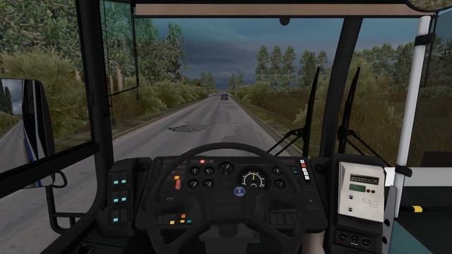 Scania CN113CLL рейс без пассажиров Мичурино