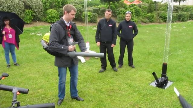 Конференция TTI по брендам AEG и Ryobi (Франция, 16 мая 2013 г.). Бензомоторная воздуходувка Ryobi смотреть онлайн